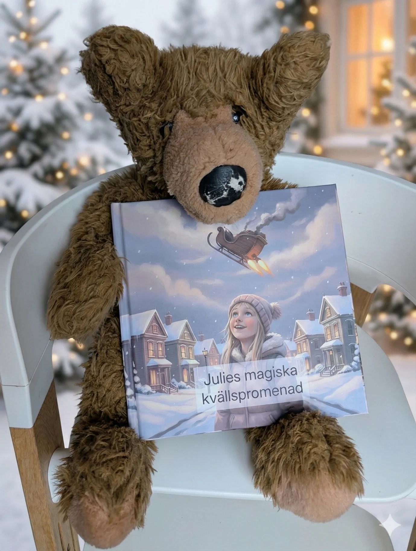 A beautifully printed personalized storybook ready to gift